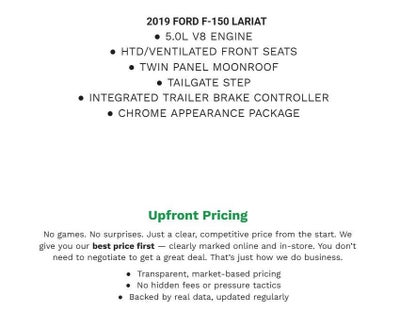 2019 Ford F-150 LARIAT