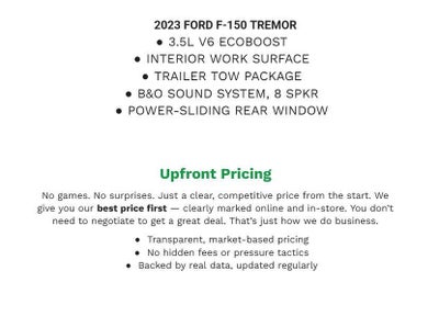 2023 Ford F-150 Tremor 4WD SuperCrew 5.5' Box
