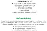 2015 Ford F-150 4WD SuperCrew 145 XLT