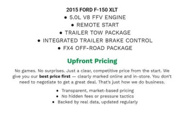 2015 Ford F-150 XLT