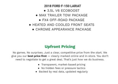 2018 Ford F-150 LARIAT