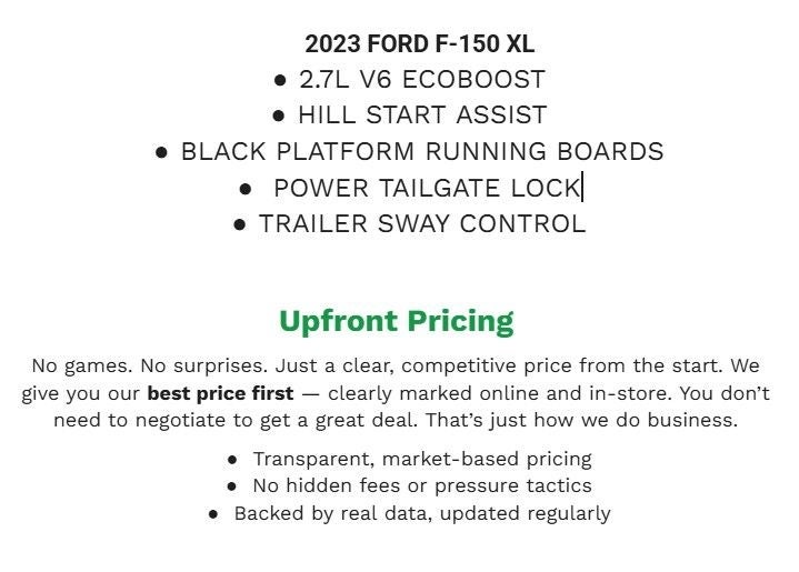 2023 Ford F-150 XL 4WD SuperCrew 5.5' Box