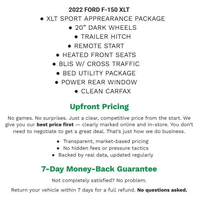 2022 Ford F-150 XLT