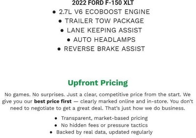 2022 Ford F-150 XLT 4WD SuperCrew 5.5' Box