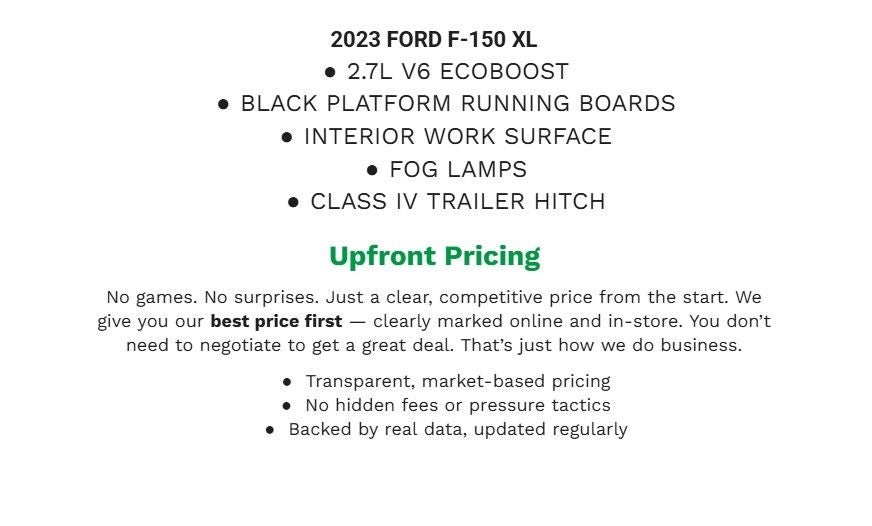 2023 Ford F-150 XL