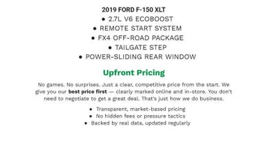 2019 Ford F-150 XLT