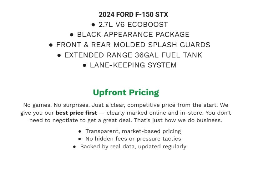 2024 Ford F-150 STX