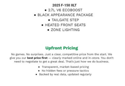 2025 Ford F-150 XLT 4WD SuperCrew 5.5' Box