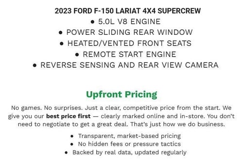 2023 Ford F-150 LARIAT