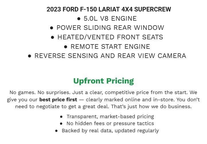 2023 Ford F-150 LARIAT