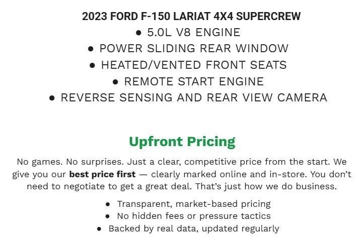 2023 Ford F-150 LARIAT
