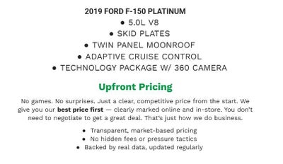 2019 Ford F-150 Platinum
