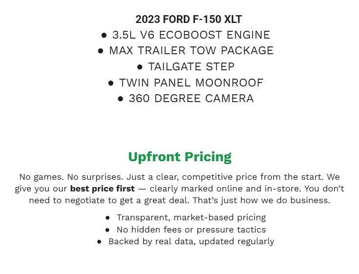 2023 Ford F-150 XLT