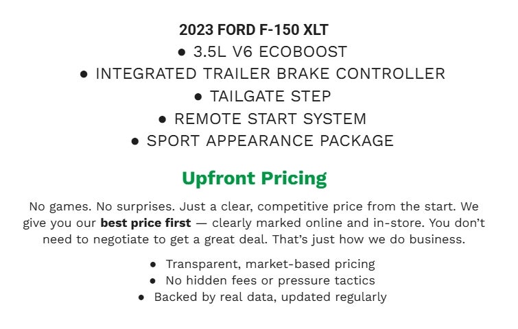 2023 Ford F-150 XLT