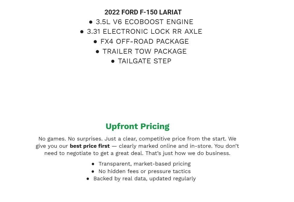 2022 Ford F-150 LARIAT