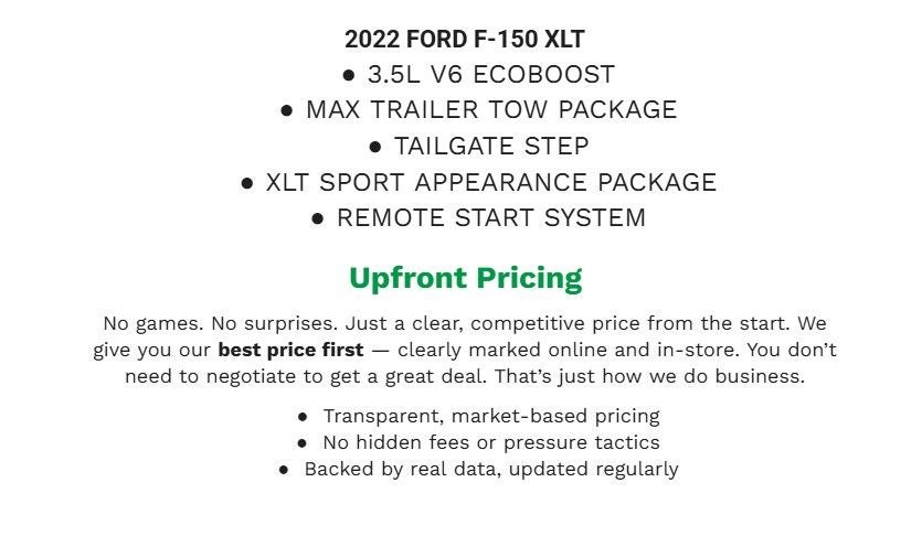 2022 Ford F-150 XLT