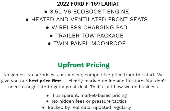 2022 Ford F-150 LARIAT