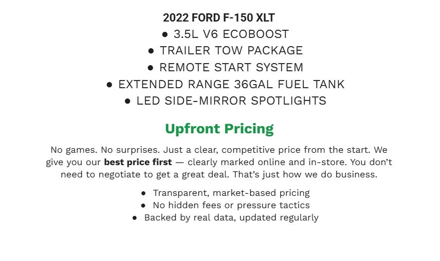 2022 Ford F-150 XLT