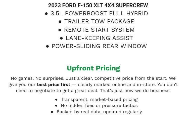 2023 Ford F-150 XLT