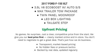 2017 Ford F-150 XLT