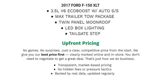 2017 Ford F-150 XLT