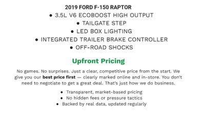 2019 Ford F-150 Raptor