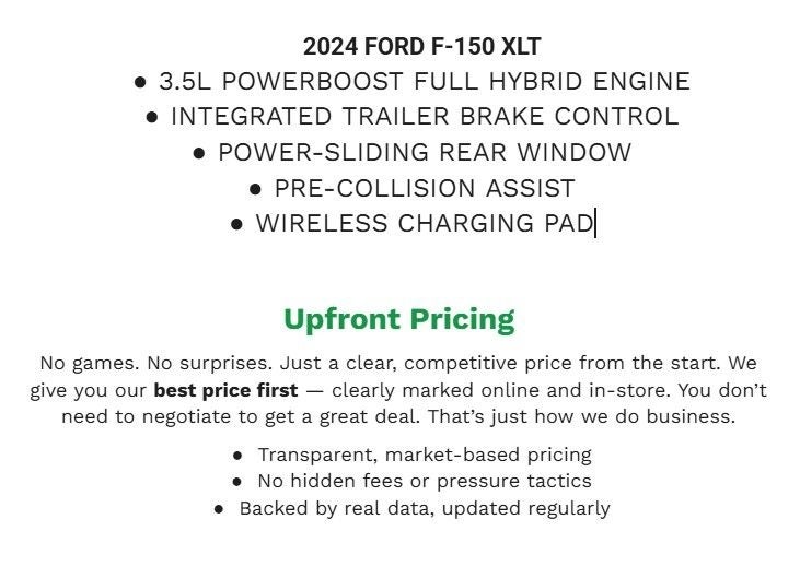 2024 Ford F-150 XLT 4WD SuperCrew 5.5' Box