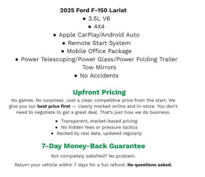 2025 Ford F-150 LARIAT