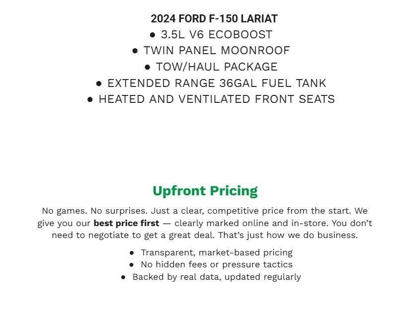 2024 Ford F-150 LARIAT