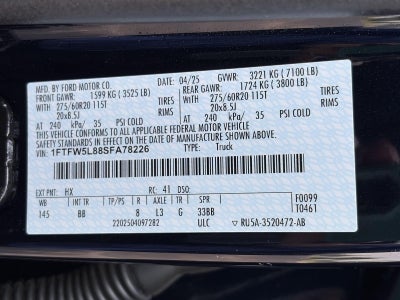 2025 Ford F-150 LARIAT