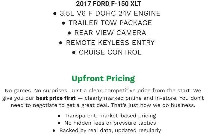 2017 Ford F-150 LARIAT