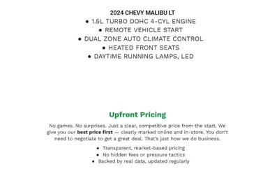 2024 Chevrolet Malibu 4dr Sdn 1LT