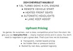 2024 Chevrolet Malibu 4dr Sdn 1LT