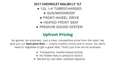 2017 Chevrolet Malibu LT 1LT