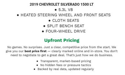 2019 Chevrolet Silverado 1500 LT