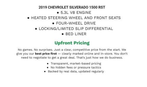 2019 Chevrolet Silverado 1500 RST