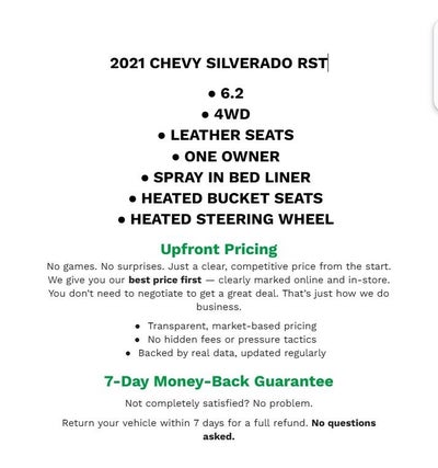 2021 Chevrolet Silverado 1500 RST