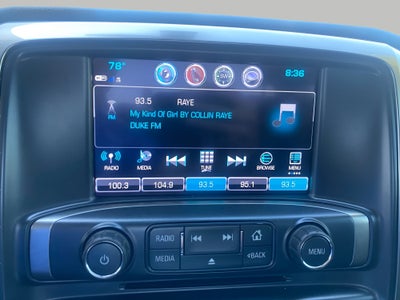 2018 Chevrolet Silverado 1500 4WD Double Cab 143.5 LT w/1LT