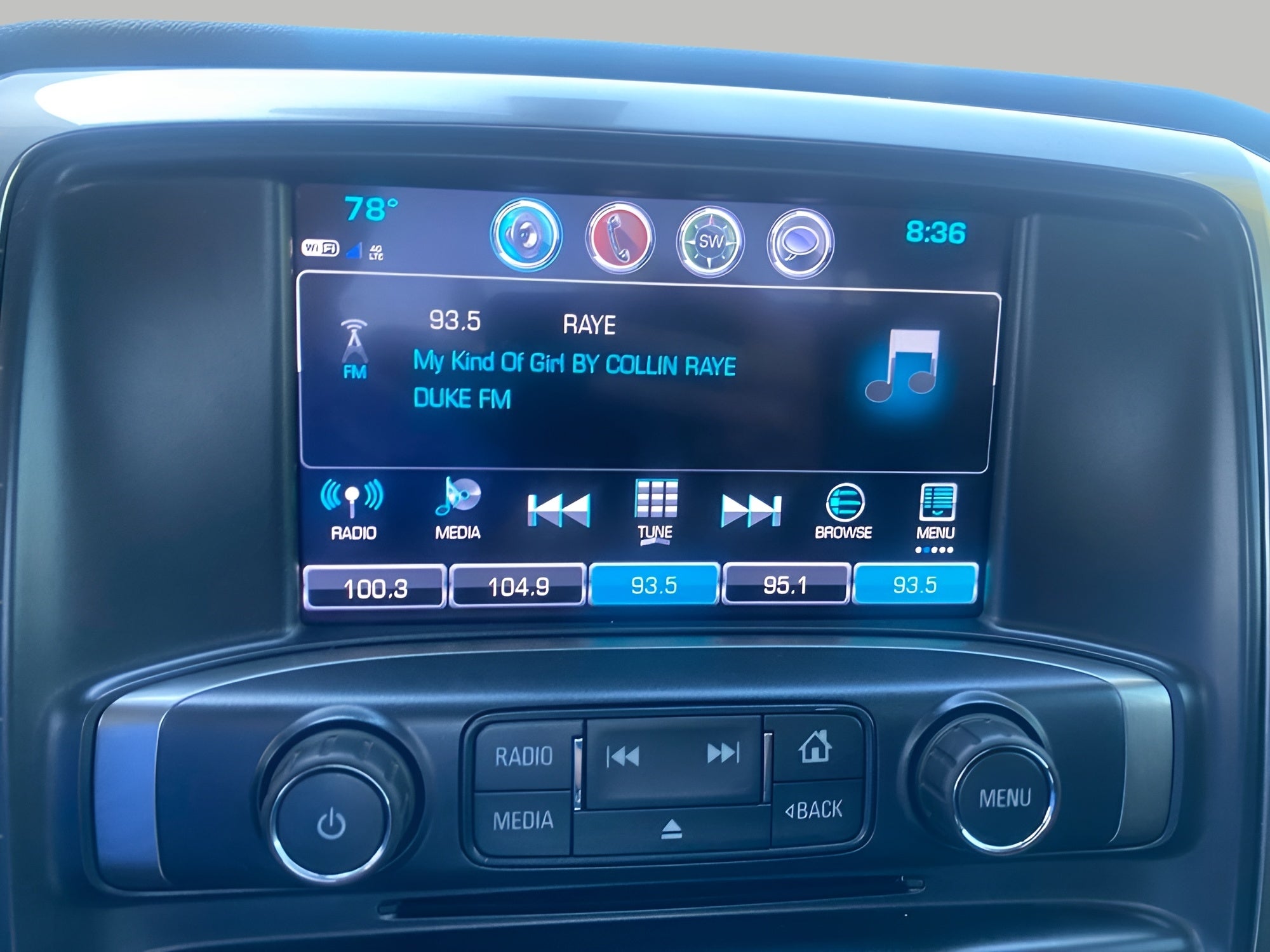 2018 Chevrolet Silverado 1500 4WD Double Cab 143.5 LT w/1LT