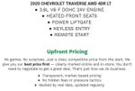 2020 Chevrolet Traverse AWD 4dr LT Cloth w/1LT