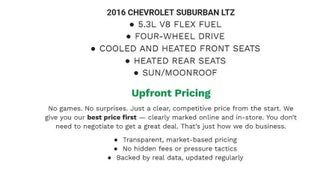2016 Chevrolet Suburban LTZ