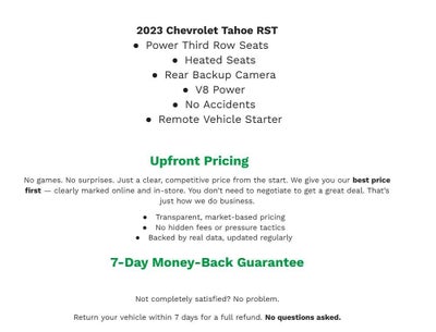 2023 Chevrolet Tahoe RST