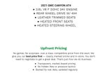 2021 GMC Canyon 4WD Crew Cab 128 AT4 w/Cloth