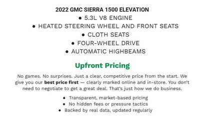 2022 GMC Sierra 1500 Elevation