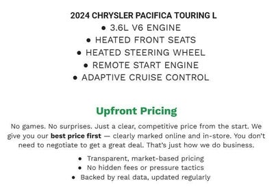 2024 Chrysler Pacifica Touring L FWD