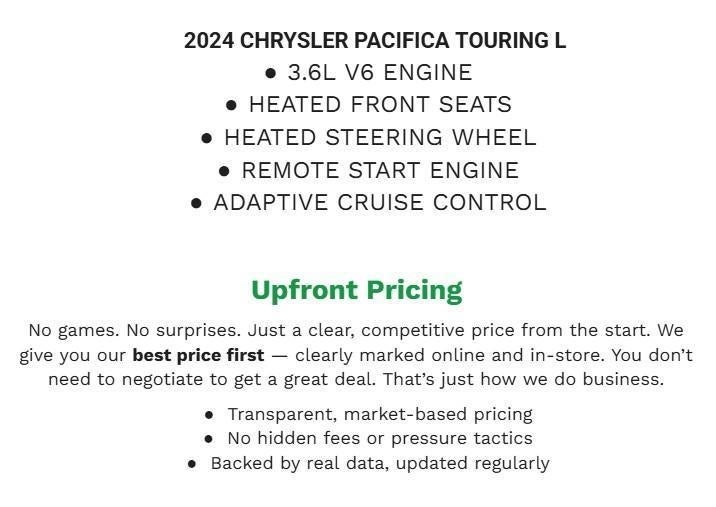 2024 Chrysler Pacifica Touring L FWD