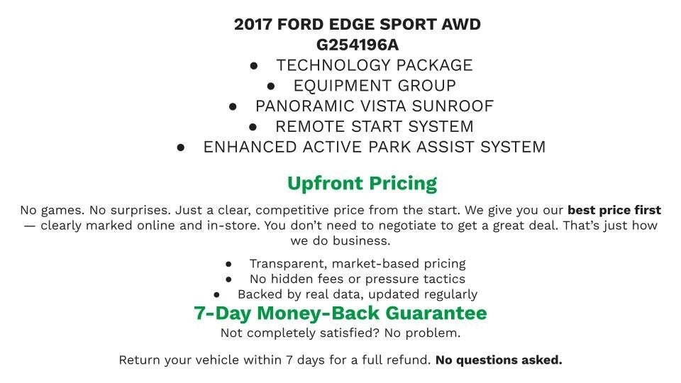 2017 Ford Edge Sport