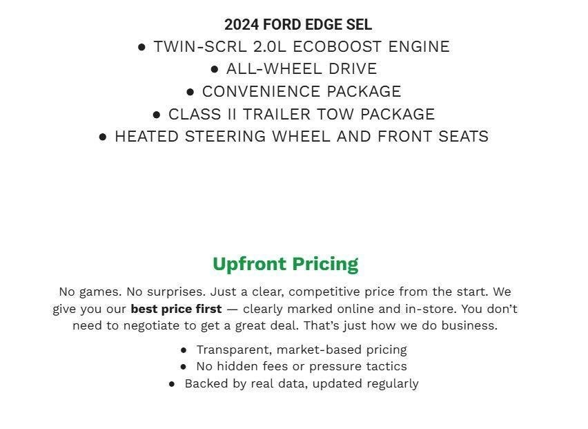 2024 Ford Edge SEL AWD