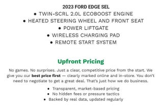 2023 Ford Edge SEL