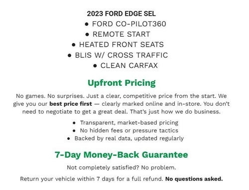 2023 Ford Edge SEL